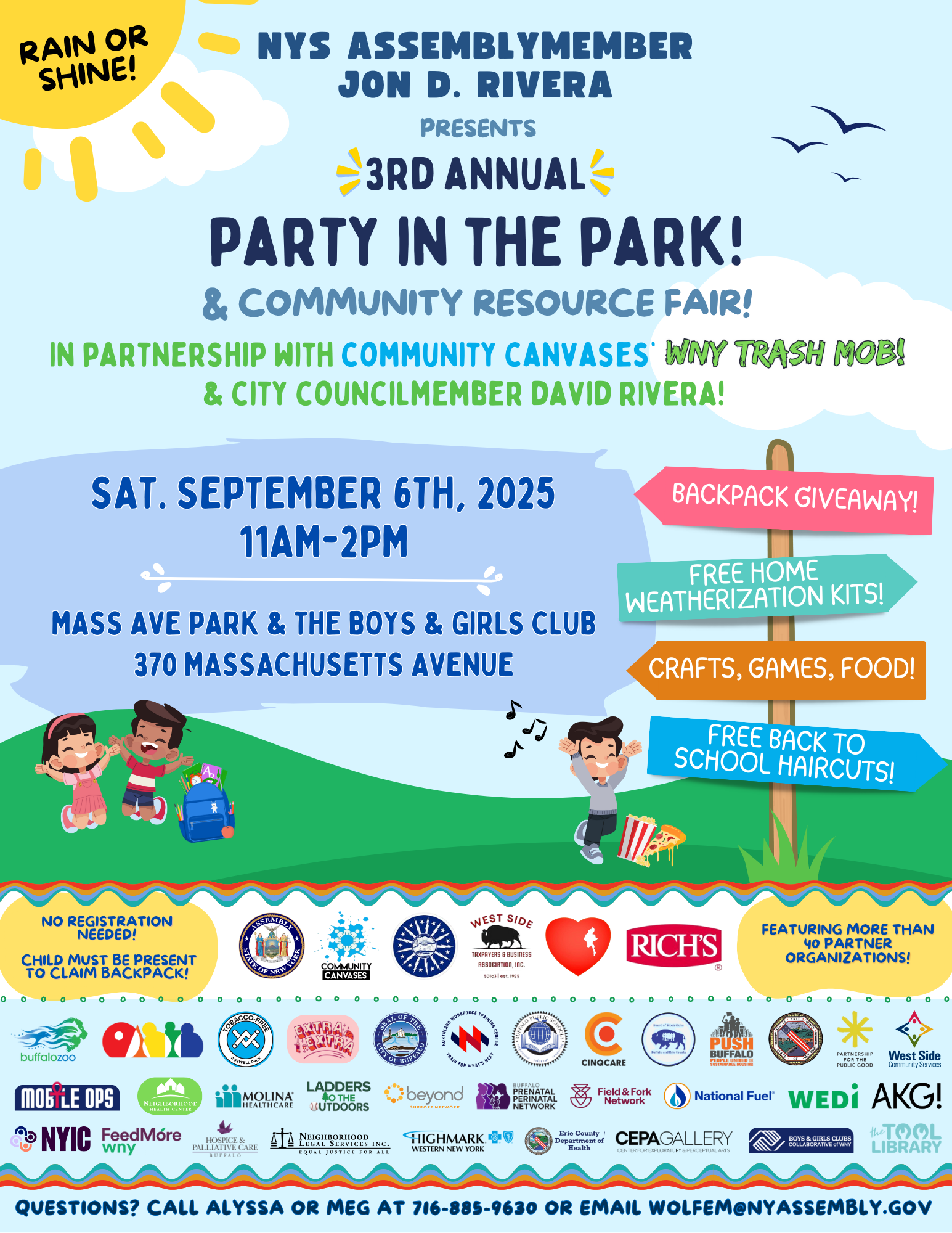 Party in the Park Poster