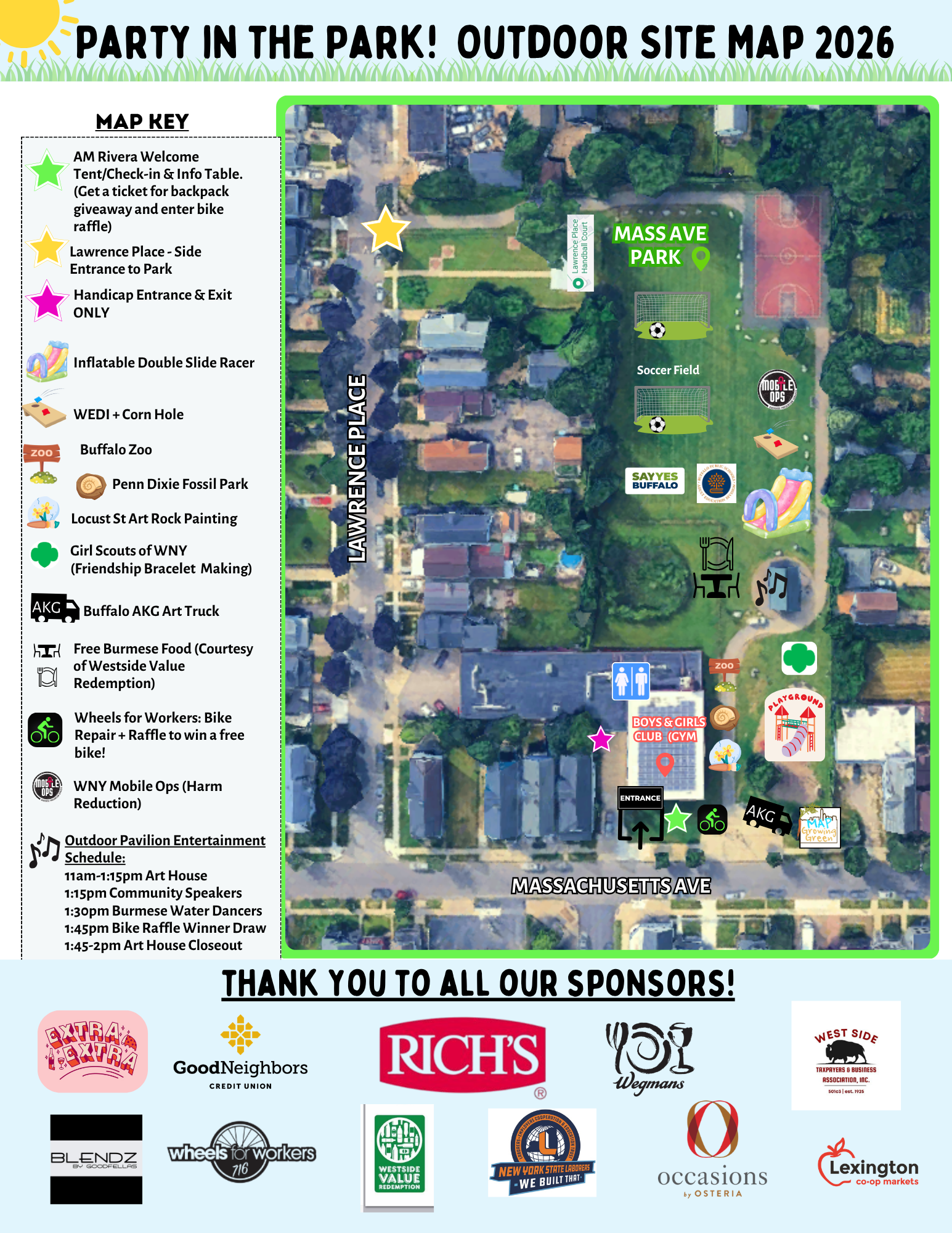 Outdoor Site Map
